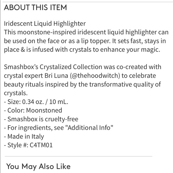 Smashbox Crystalized SHIMMER Drops - Picture 4 of 5